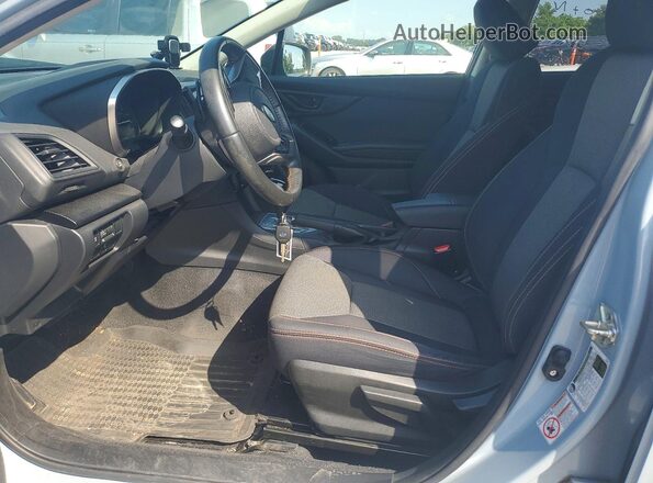 JF2GTAEC4K8329515 2019 SUBARU CROSSTREK Blue წინა სალონის ხედი