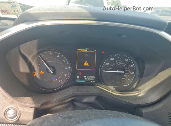 JF2GTAEC4K8329515 2019 SUBARU CROSSTREK Blue ხელსაწყოთა პანელის ხედი