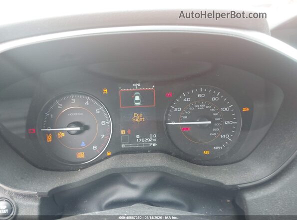 JF2GTAEC4K8348632 2019 SUBARU CROSSTREK Orange Rear seats view