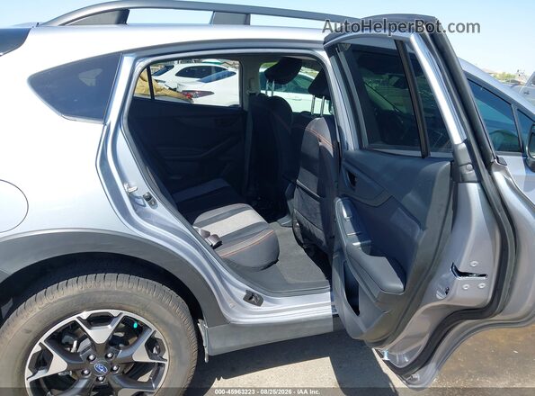 JF2GTAEC4K8352194 2019 SUBARU CROSSTREK Silver Vista de la etiqueta del VIN