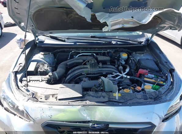 JF2GTAEC4K8352194 2019 SUBARU CROSSTREK Silver Vista trasera