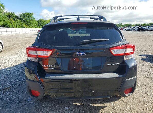 JF2GTAEC4KH349084 2019 SUBARU CROSSTREK Black Rear view