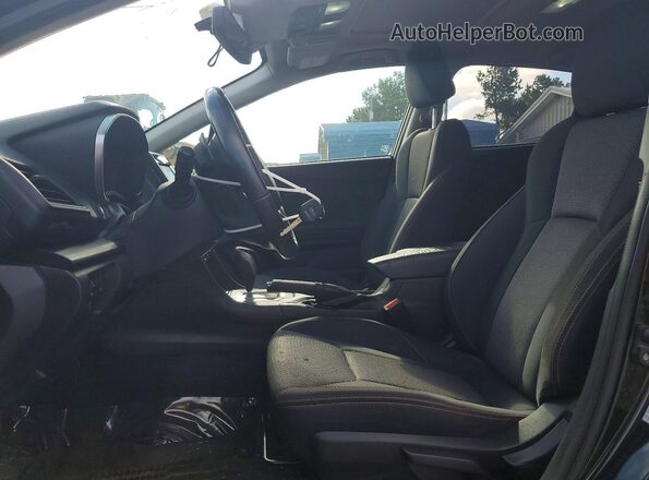 JF2GTAEC4KH349084 2019 SUBARU CROSSTREK Black Front interior view