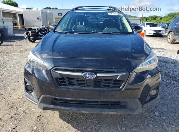 JF2GTAEC4KH349084 2019 SUBARU CROSSTREK Black Front view