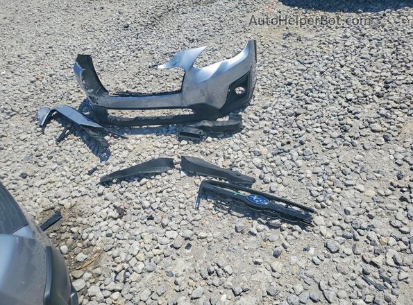 JF2GTAEC4L8274033 2020 SUBARU CROSSTREK Silver VIN კოდის სტიკერის ხედი