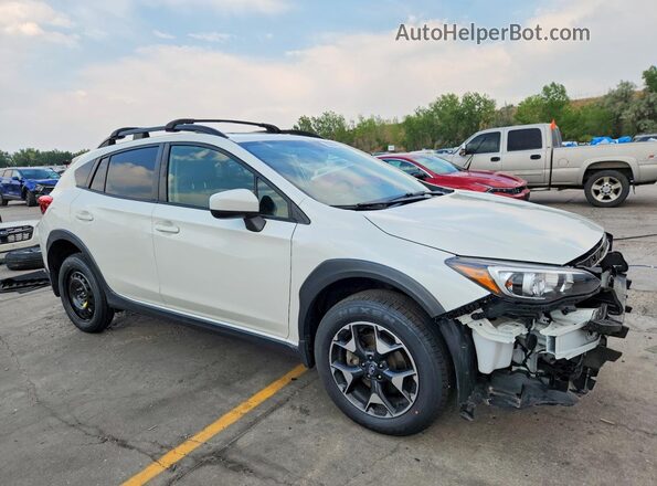 JF2GTAEC4LH207724 2020 SUBARU CROSSTREK White Przód prawy