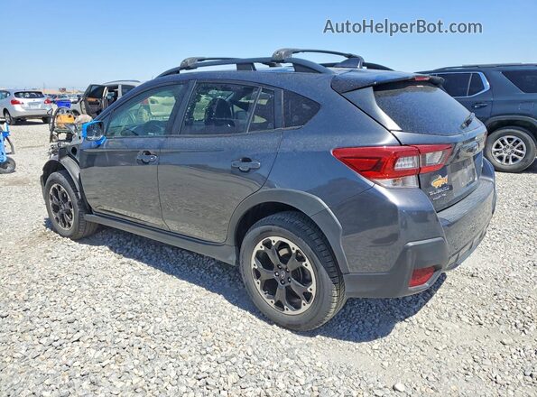 JF2GTAEC4MH376174 2021 SUBARU CROSSTREK Charcoal უკანა მარცხენა