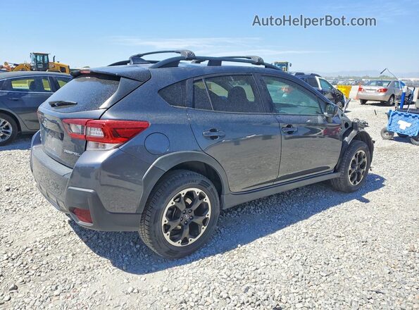 JF2GTAEC4MH376174 2021 SUBARU CROSSTREK Charcoal უკანა მარჯვენა
