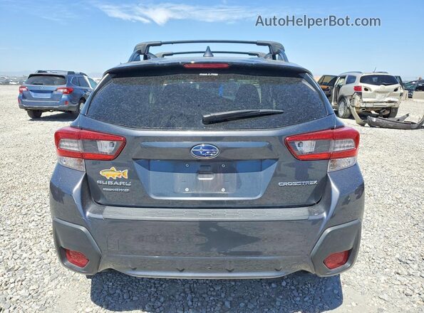 JF2GTAEC4MH376174 2021 SUBARU CROSSTREK Charcoal უკანა ხედი