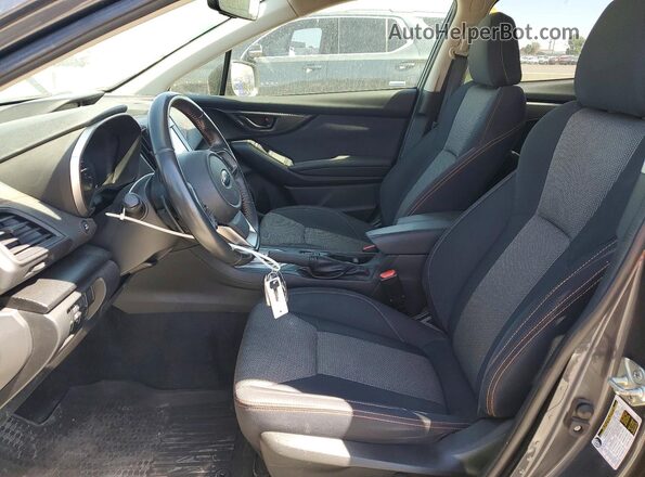 JF2GTAEC4MH376174 2021 SUBARU CROSSTREK Charcoal წინა სალონის ხედი