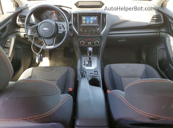 JF2GTAEC4MH376174 2021 SUBARU CROSSTREK Charcoal წინა პანელის ხედი