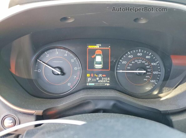 JF2GTAEC4MH376174 2021 SUBARU CROSSTREK Charcoal ხელსაწყოთა პანელის ხედი