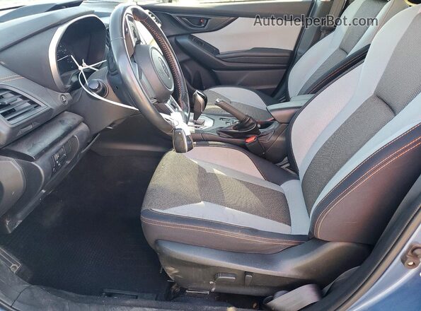 JF2GTAEC4MH386462 2021 SUBARU CROSSTREK Синий Вид салона спереди