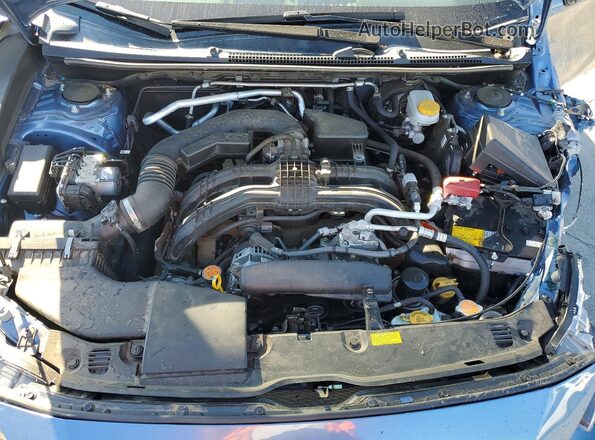 JF2GTAEC4MH386462 2021 SUBARU CROSSTREK Синий Вид задней части салона