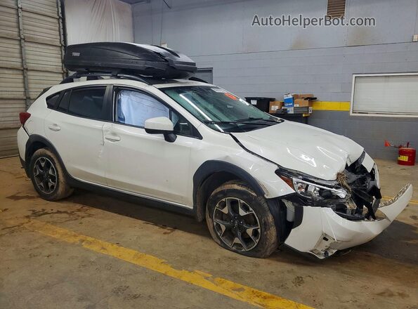 JF2GTAEC5K8259359 2019 SUBARU CROSSTREK White Передня права чверть