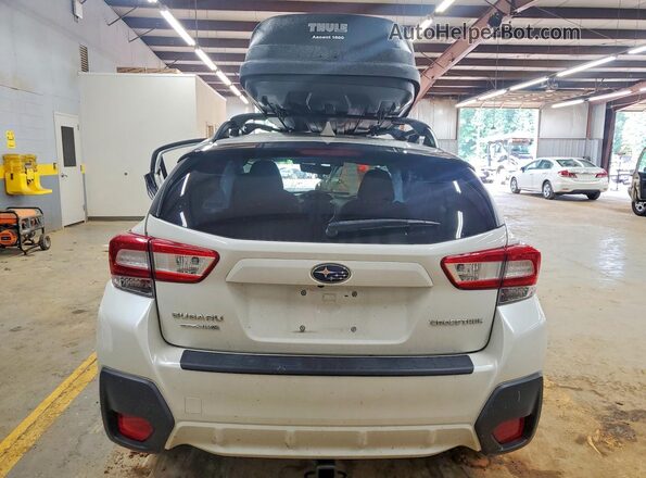 JF2GTAEC5K8259359 2019 SUBARU CROSSTREK White Вид ззаду