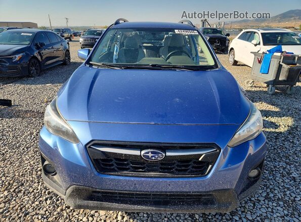 JF2GTAEC5KH315753 2019 SUBARU CROSSTREK Blue Դիմացի տեսք