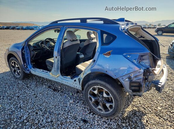 JF2GTAEC5KH315753 2019 SUBARU CROSSTREK Blue Հետևի ձախ