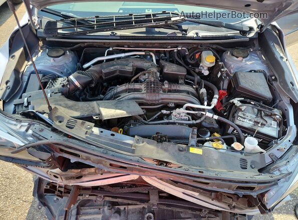 JF2GTAEC5L8272579 2020 SUBARU CROSSTREK Silver უკანა სალონის ხედი