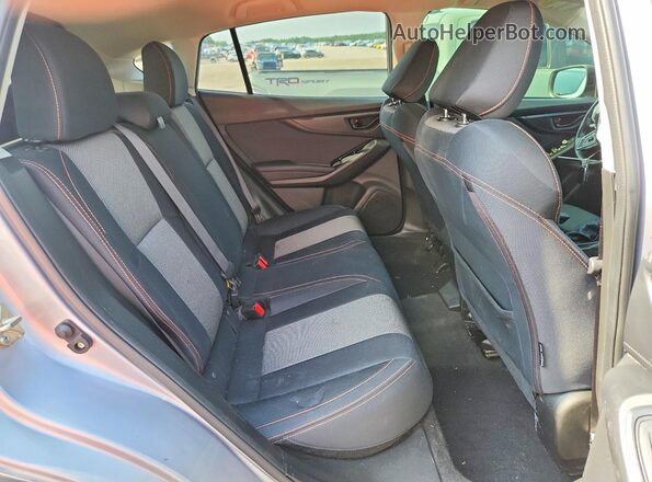 JF2GTAEC5L8272579 2020 SUBARU CROSSTREK Silver უკანა სავარძლების ხედი