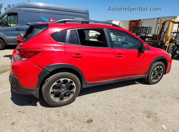 JF2GTAEC5M8246789 2021 SUBARU CROSSTREK Red Trasero derecho