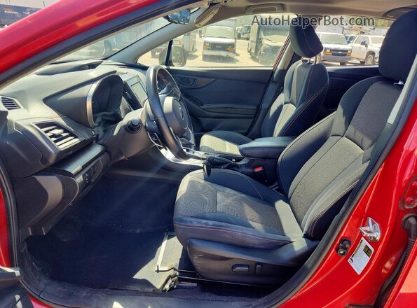 JF2GTAEC5M8246789 2021 SUBARU CROSSTREK Red Vista interior delantera