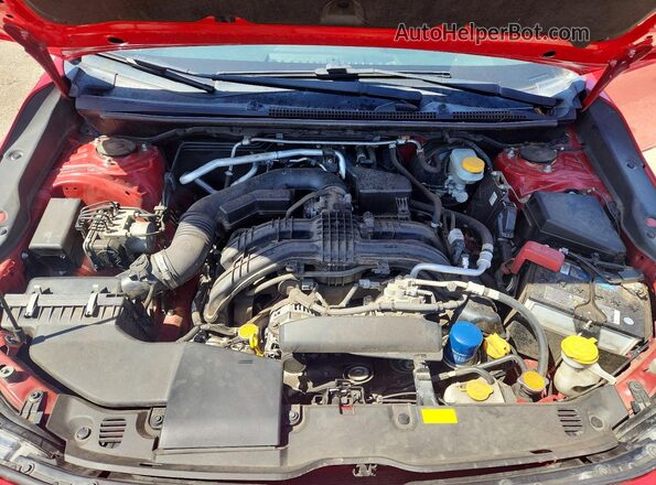 JF2GTAEC5M8246789 2021 SUBARU CROSSTREK Red Vista interior trasera