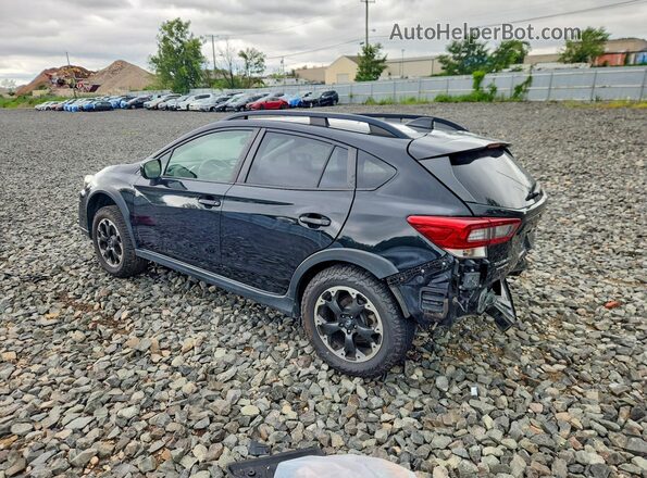 JF2GTAEC5M8332216 2021 SUBARU CROSSTREK Black Rear left