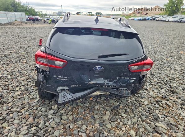 JF2GTAEC5M8332216 2021 SUBARU CROSSTREK Black Rear view