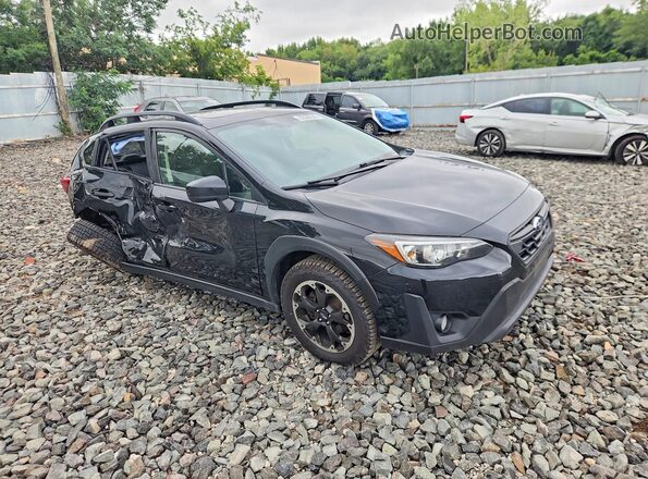 JF2GTAEC5M8332216 2021 SUBARU CROSSTREK Black Front right