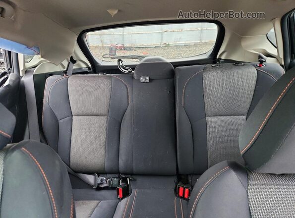JF2GTAEC5M8332216 2021 SUBARU CROSSTREK Black Rear seats view