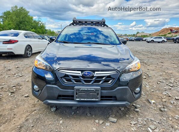JF2GTAEC6M8318485 2021 SUBARU CROSSTREK Black Widok z przodu