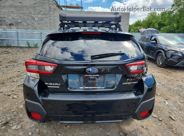 JF2GTAEC6M8318485 2021 SUBARU CROSSTREK Black Widok z tyłu