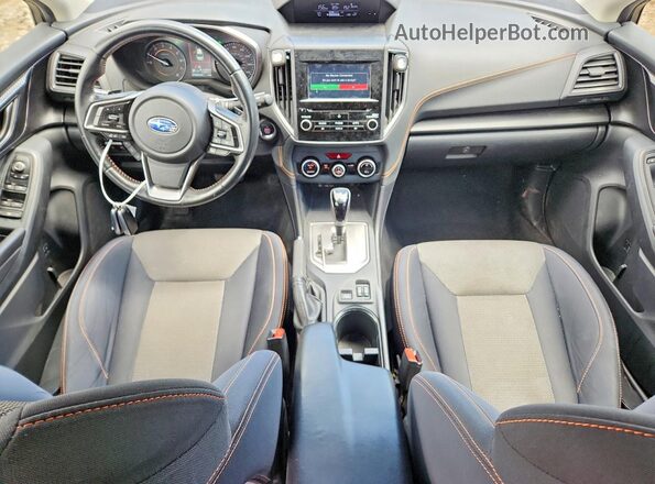 JF2GTAEC6M8318485 2021 SUBARU CROSSTREK Black Widok deski rozdzielczej