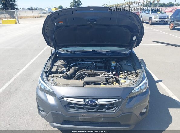 JF2GTAEC6M8657277 2021 SUBARU CROSSTREK Silver Հետևի տեսք