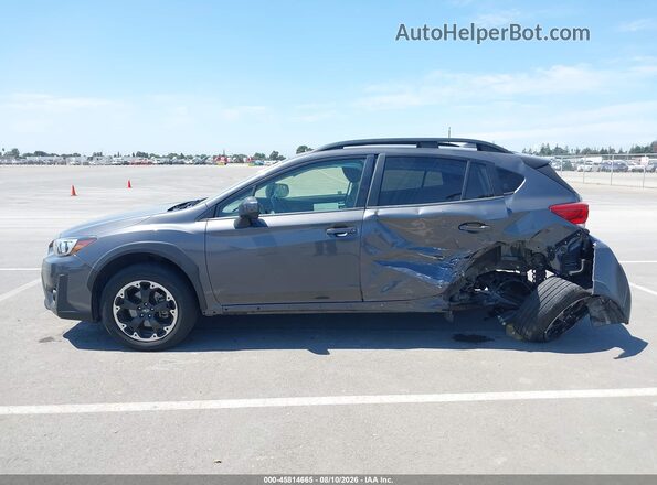 JF2GTAEC6M8657277 2021 SUBARU CROSSTREK Silver Սալոնի 360 աստիճան տեսք