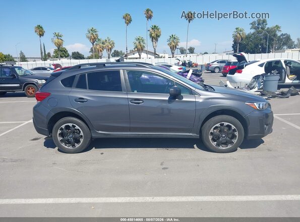 JF2GTAEC6M8657277 2021 SUBARU CROSSTREK Silver Սալոնի հետևի տեսք