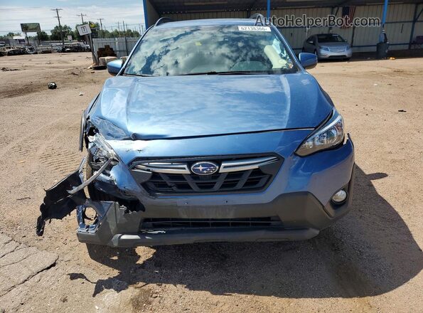 JF2GTAEC7NH251915 2022 SUBARU CROSSTREK Blue Front view