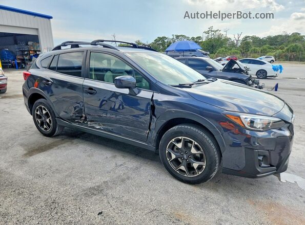 JF2GTAEC8K8279685 2019 SUBARU CROSSTREK Gray Front right