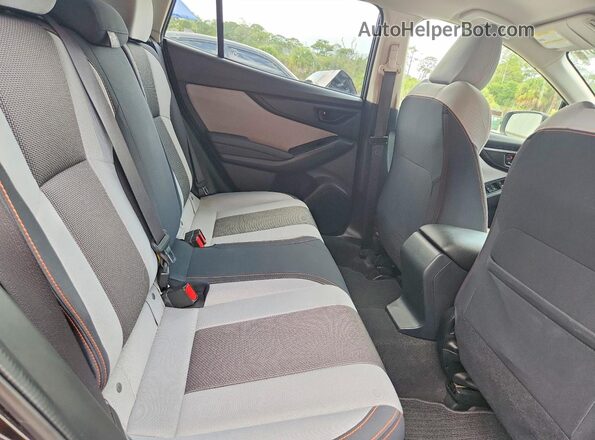 JF2GTAEC8K8279685 2019 SUBARU CROSSTREK Gray Rear interior view