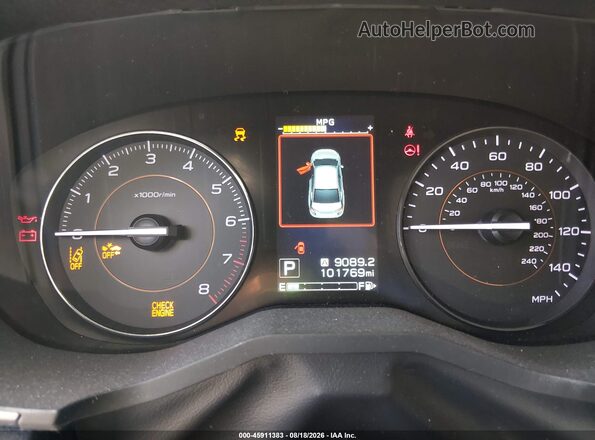 JF2GTAEC8KH365322 2019 SUBARU CROSSTREK Gray Vista de los asientos traseros