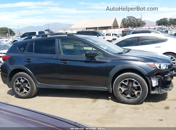 JF2GTAEC8KH365322 2019 SUBARU CROSSTREK Gray Vista interior de 360 grados