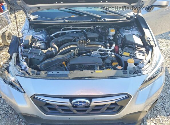JF2GTAEC8PH282920 2023 SUBARU CROSSTREK Silver Widok komory silnika