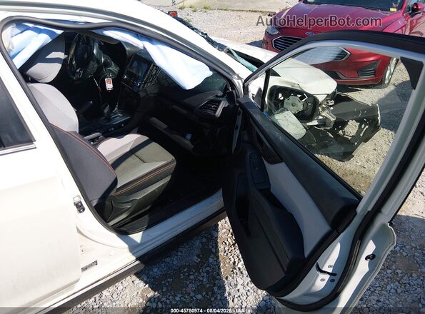 JF2GTAEC9KH363093 2019 SUBARU CROSSTREK White Սալոնի դիմացի տեսք