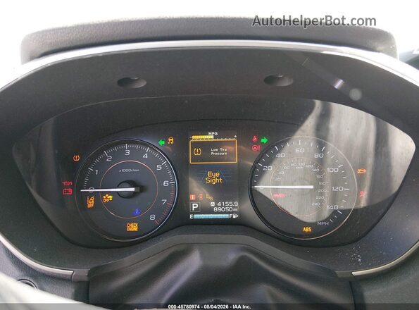 JF2GTAEC9KH363093 2019 SUBARU CROSSTREK White Հետևի նստատեղերի տեսք