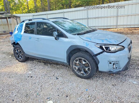 JF2GTAEC9L8255350 2020 SUBARU CROSSTREK Синий Передняя правая четверть