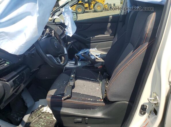 JF2GTAEC9LH212689 2020 SUBARU CROSSTREK White Widok wnętrza z przodu