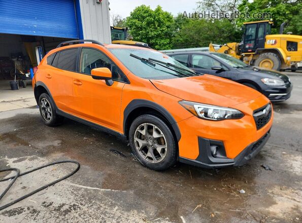 JF2GTAEC9LH240797 2020 SUBARU CROSSTREK Оранжевый Передняя правая четверть