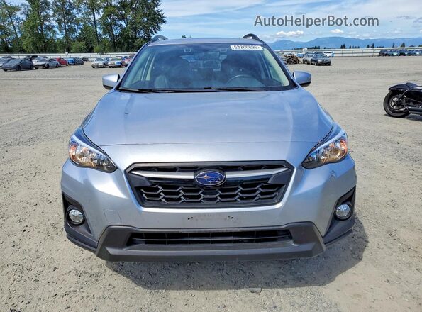 JF2GTAECXLH243305 2020 SUBARU CROSSTREK Серебряный Вид спереди