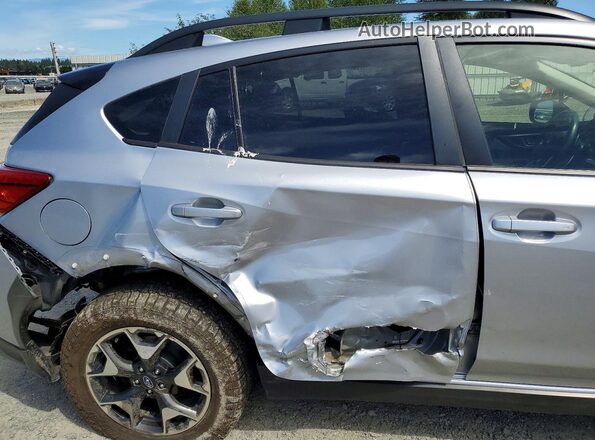 JF2GTAECXLH243305 2020 SUBARU CROSSTREK Серебряный Вид задней части салона